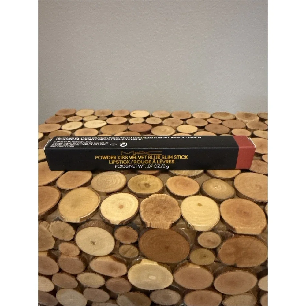 Mac Powder Kiss Velvet Blur Slim Stick Lipstick ~ 897 Stay Curious ~ .07‎ oz ~